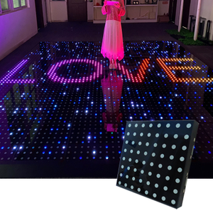 La discothèque imperméable de plancher du pixel RVB a mené le panneau magnétique de plancher de danse 