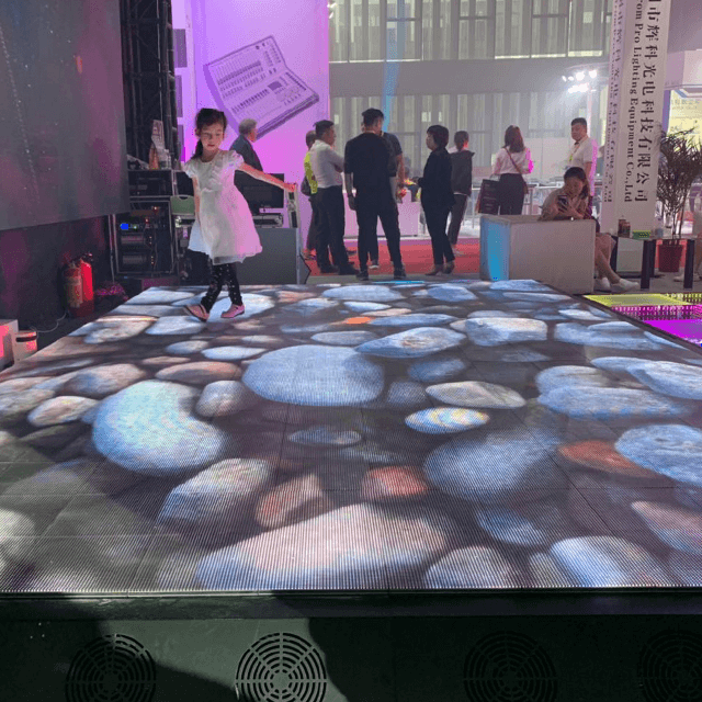 P6.25 Piste de danse interactive vidéo HD