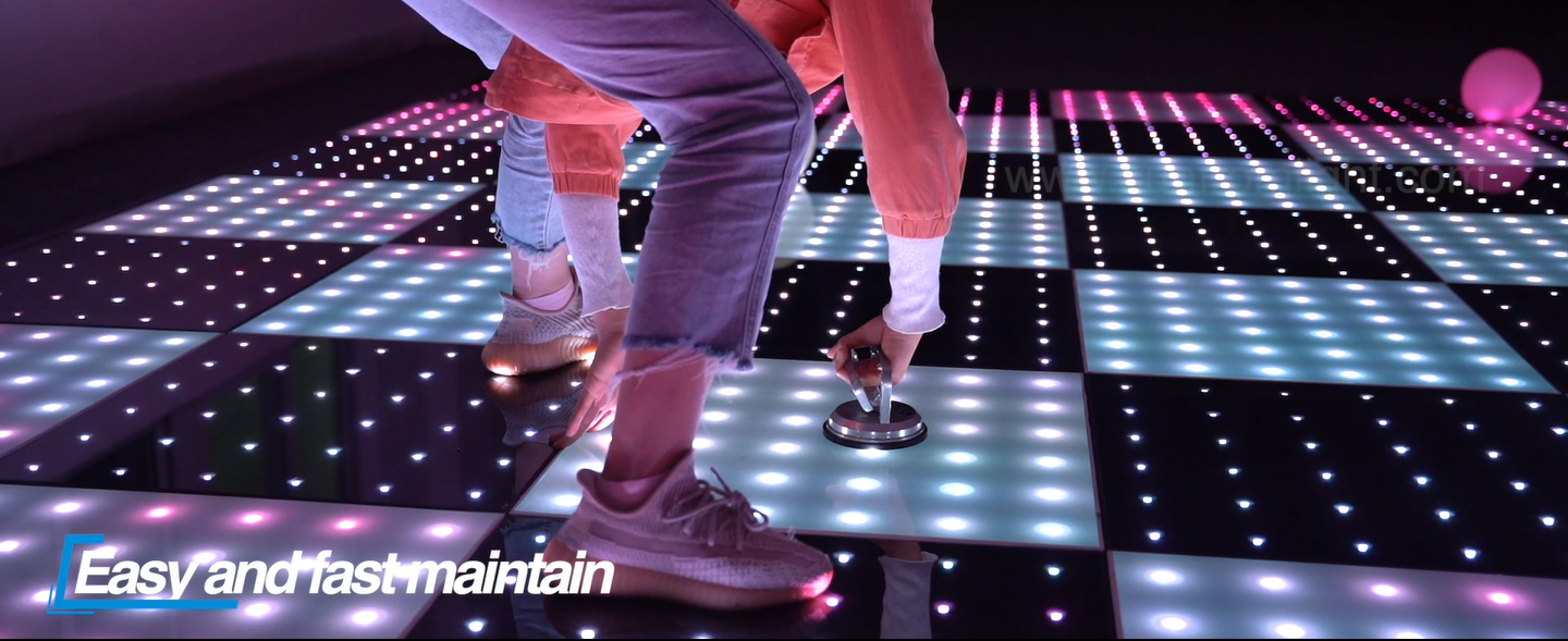La plus nouvelle piste de danse menée imperméable pour le spectacle d'étape de club de mariage de fête de vacances